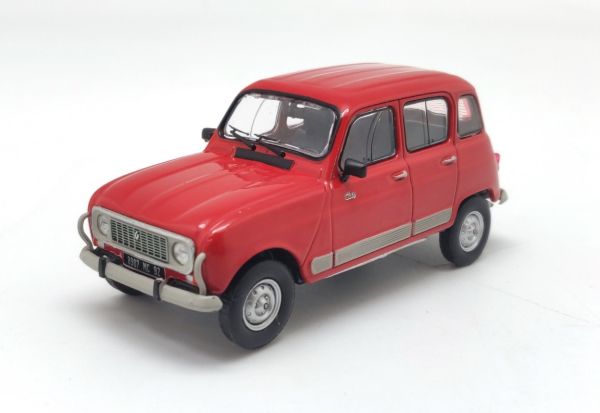 ODE118 - RENAULT 4 Clan rouge - Limitiert auf 504 Ex. - 1