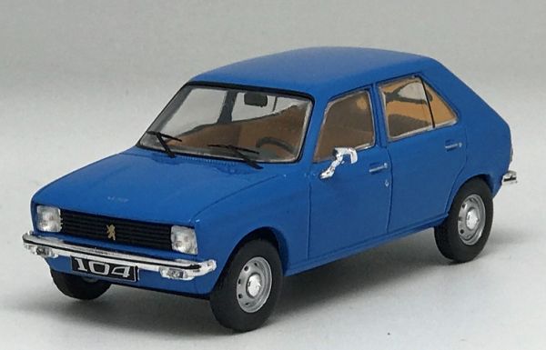 ODE127 - PEUGEOT 104 1972 Blau - Limitiert auf 500 Ex. - 1