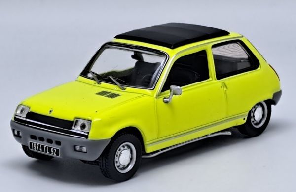 ODE131 - RENAULT 5 TL Gelb mit Schiebedach - Limitiert auf 1000 Ex. - 1