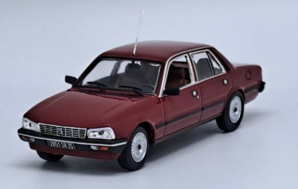 ODE165 - PEUGEOT 505 SRD Turbo 1983 Bordeaux - PEUGEOT 505 SRD Turbo 1983 Bordeaux - 1