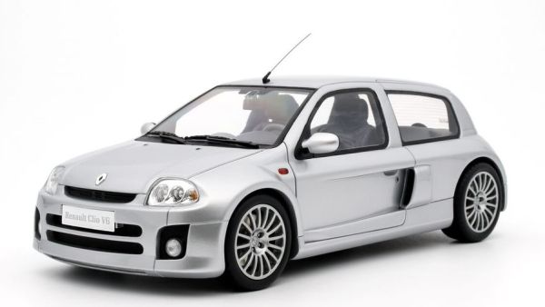 OT1034 - RENAULT Clio V6 Phase 1 2001 Silber - 1