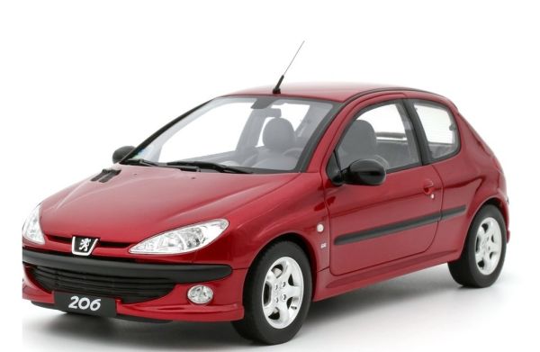 OT1039 - PEUGEOT 206 S16 1999 Rot - 1