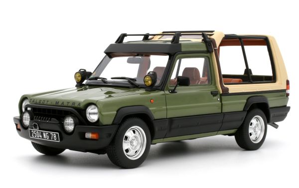 OT1096 - TALBOT Matra Rancho Découvrable 1981 Grün - 1