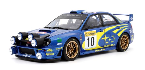 OT784 - SUBARU Impreza WRC #10 Rallye Monte Carlo 2002 blau - 1