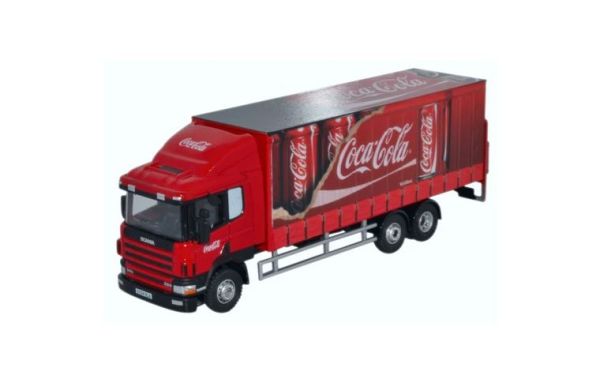 OXF76S94004CC - SCANIA 94D 3 Tragbare Achsen - COCA-COLA - 1