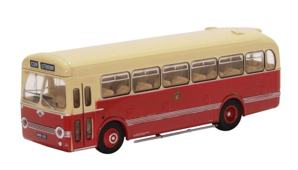 OXF76SB004 - Bus LEYLAND Tiger Club Saro Country - rot und beige - 1