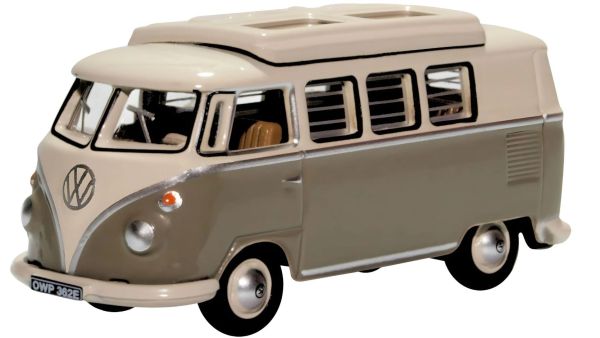 OXF76VWS006 - VOLKSWAGEN Typ 1 Camper Mausgrau und Perlweiß - 1