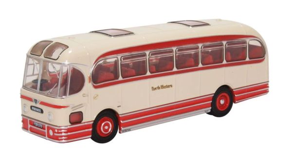 OXF76WFA007 - Bus AEC Weymann Fanfare NORTH WESTERN Rot und Beige - 1