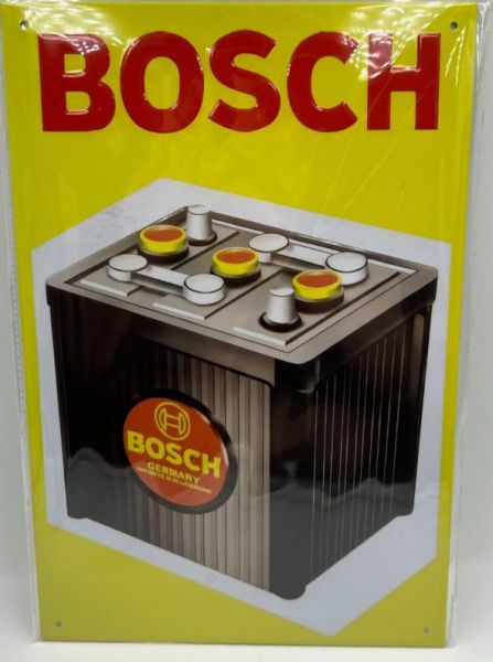 MAGPB201 - Metallschild BOSCH gelb - 20x30cm - 1