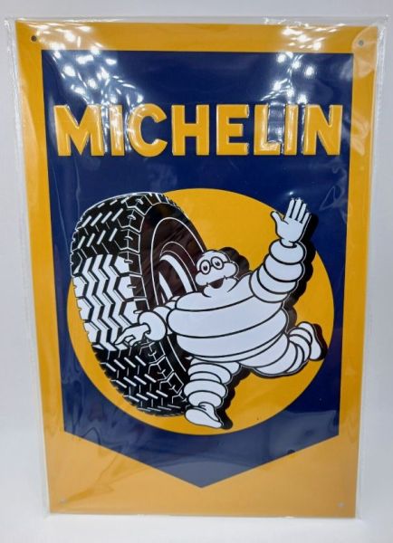 MAGPB213 - Vintage-Metallschild MICHELIN - 20x30 cm - 1