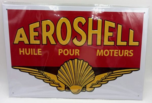 MAGPB222 - Metallschild AEROSHELL - 20x30 cm - 1