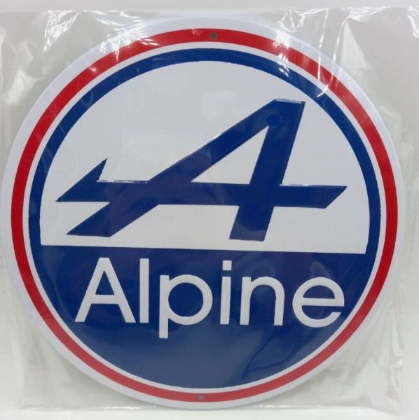 MAGPB229 - Metallplatte rund - ALPINE - Ø20 cm - 1