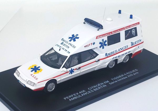 PER406 - CITROEN XM Tissier 1007 - Ambulance BERTIN - Limitiert auf 200 Ex. - 1