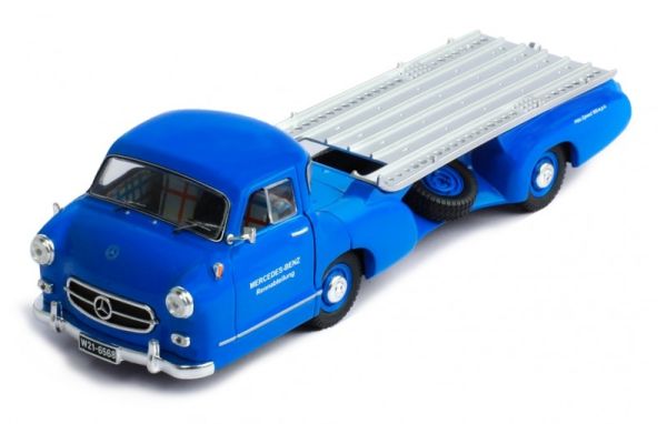 IXORAC342 - MERCEDES Transporter Rennwagen 1955 Blau - 1