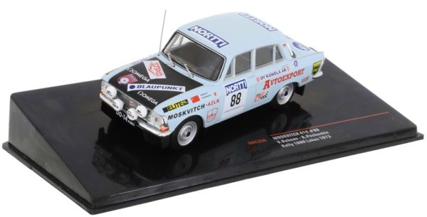 IXORAC356 - MOSKWITSCH 412 #88 1000-Seen-Rallye Finnland 1973 - 1