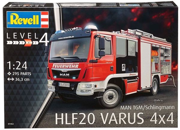 REV07452 - MAN TGM Schlingmann HLF 20 Varus 4x4 Feuerwehr Modell - 1