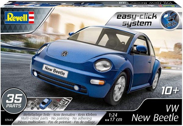 REV07643 - VOLKSWAGEN New Beetle Modell zum Zusammenbauen und Lackieren - 1