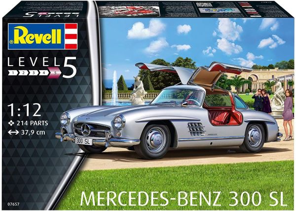 REV07657 - MERCEDES BENZ 300SL Modell zum Zusammenbauen und Lackieren - 1