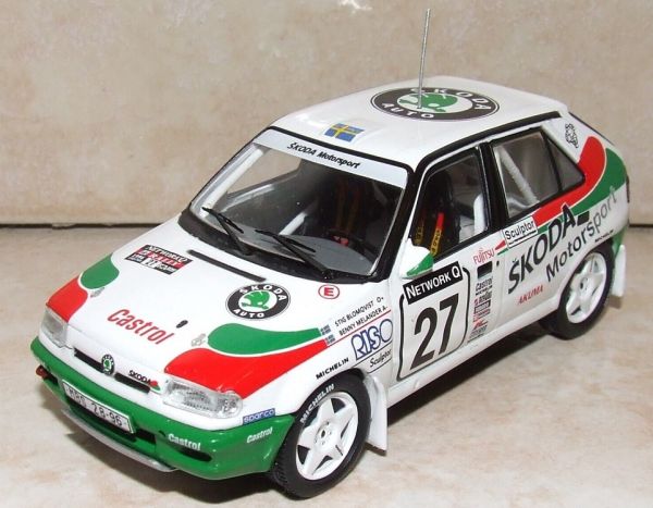 IXORAC423A.22 - SKODA Felicia Kit car #27 Rac Rallye 1996 S.BLOMQVIST / S.MELANDER - 1