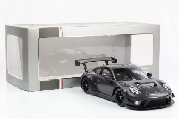 IXO-LEGT18065B - PORSCHE 911GT3 R Version mit einfacher Karosserie, Schwarz - 1