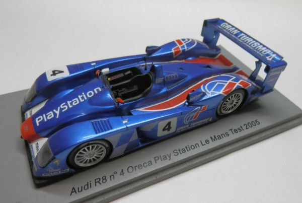 SPAS0670 - AUDI R8 Oreca #4 24h du Mans 2005 Testwagen - 1