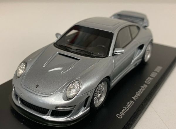 SPAS0707 - PORSCHE Gemballa Lawine GTR 650 2006 silberfarben. - 1