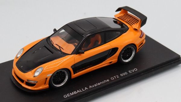 SPAS0718 - GEMBALLA GTR 650 2007 Orange und Schwarz - 1