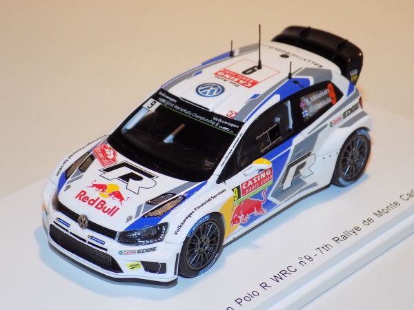 SPAS3787 - VOLKSWAGEN Polo R WRC #9 7. Platz bei der Rallye Monte Carlo 2014 A.Mikkelsen/ M.Markkula. - 1