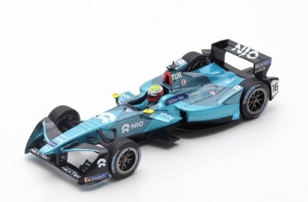 SPAS5942 - NIO Formule E Team #16 2ème Mexico City ePrix Formule E Saison 4 2017-2018 Oliver Turvey - 1