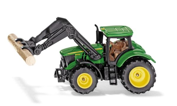 SIK1540 - JOHN DEERE 6215R mit Holzzange - 1