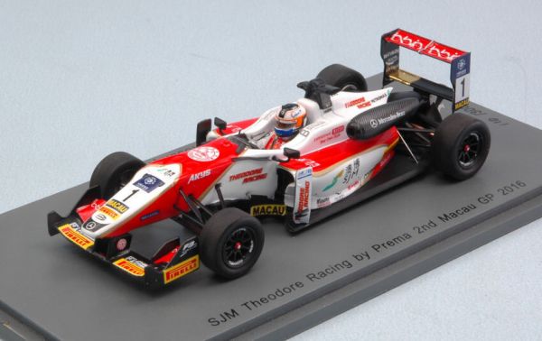 SPASA119 - DALLARA Mercedes F3 SJM Theodore Racing by Prema Powerteam - GP Macau 2016 - Felix Rosenqvist. - 1