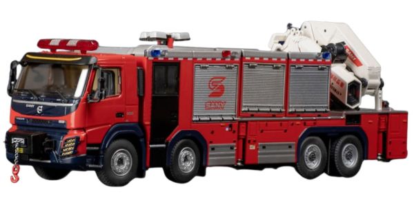 SANYJY200 - VOLVO FMX Feuerwehr SANY JY200 - 1