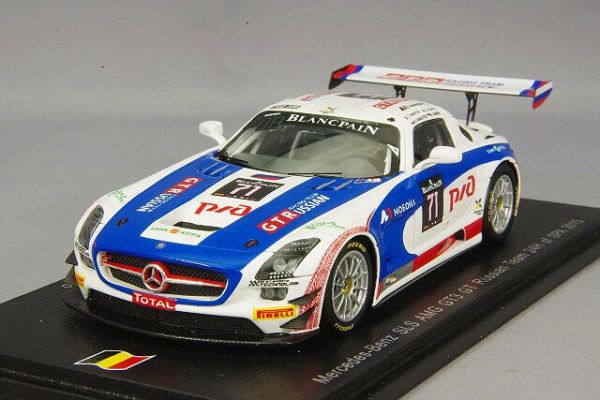 SPASB117 - MERCEDES SLS AMG GT3 Team Russe #71 24H Spa 2015 A.Vasilyev/ M.Asmer/ I.Dontje/ L.Plato - Limitiert auf 300 Ex. - 1