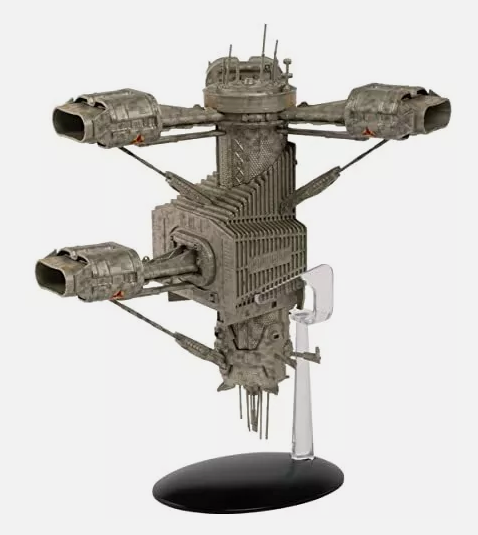 MAGSTSEN829 - STAR TREK Starships Ty'Gokor Orbitalstation mit Kurzbeschreibung - 1