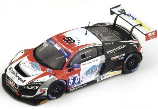 SPASF076 - AUDI R8 LMS Ultra S.Loeb Rg #50 1. C2 Ledenon GT Tour 2014 Beltoise A.Beltoise/ R.Berville - 1