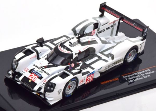 IXO-SP919-4302 - PORSCHE 919 Hybrid #20 24h von Le Mans 2014 T.BERNHARD / B.HARTLEY / M.WEBBER - 1