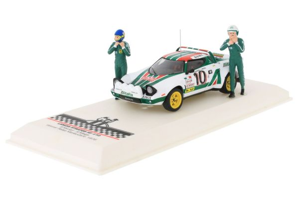 IXOSPRM001-76 - LANCIA Stratos HF #10 Rallye Monte Carlo 1976 mit Figurine S.MUNARI /S.MAIGA - 1