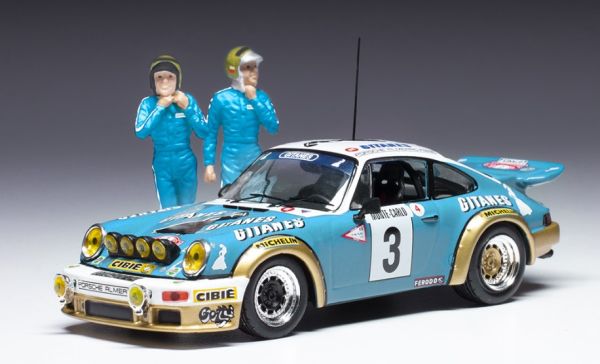 IXOSPRM001-78 - PORSCHE Carrera RS #3 Winner Rallye Monte Carlo 1978 mit Figurine J-P.NICOLAS / V.LAVERNE - 1