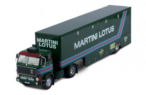 IXOTTR025 - VOLVO F88 4x2 mit Anhänger 1 Achse MARTINI LOTUS. - 1