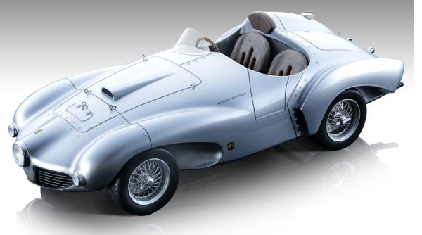 TM18-209B - FERRARI 166 MM Abarth version press 1953 silber - Limitiert auf 90 Ex. - 1