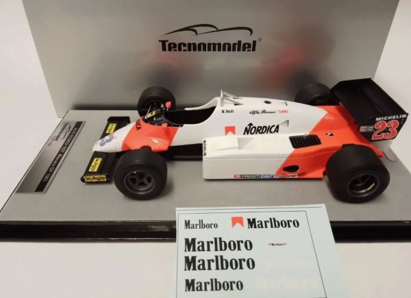 TM18-230C - ALFA ROMEO 183T #23 GP von Monaco 1983 M.BALDI - Limitiert auf 100 Ex. - 1