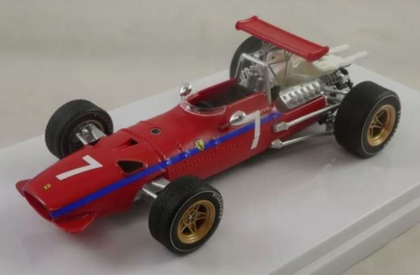 TM43-18D - FERRARI 312 F1/68 #7 GP der USA 1968 D.BELL - Limitiert auf 100 Stück. - 1