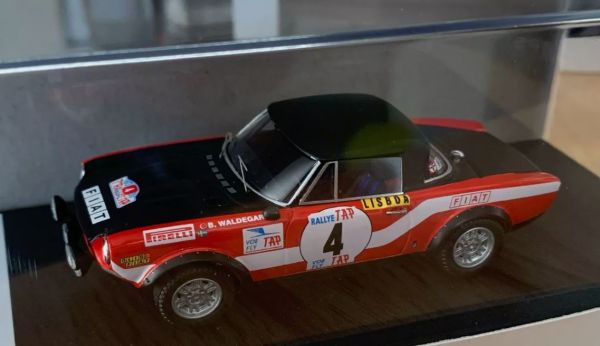 TRODSN76 - FIAT 124 Abarth #4 Rallye Portugal 1973 B.WALDEGAARD / H.THORSZELIUS - Limitiert auf 150ex. - 1