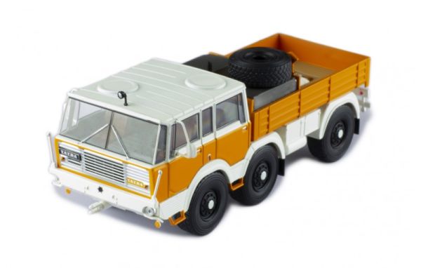 IXOTRU039.22 - TATRA 813 6x6 1968 Orange und Weiß - 1