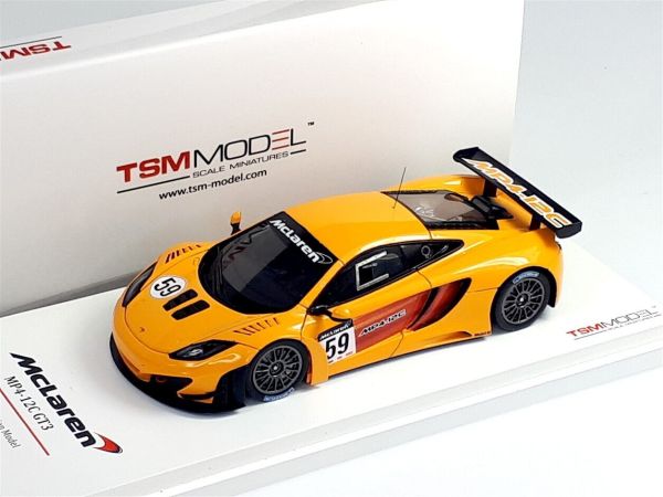 TSM114358 - MCLAREN MP4-12C GT3 Präsentationswagen 2011 Orange. - 1