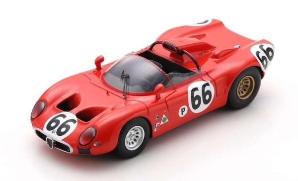 SPAUS315 - ALFA ROMEO 33 #66 12h Sebring 1967 R.Bussinello / N.Galli - Limitiert auf 300ex. - 1