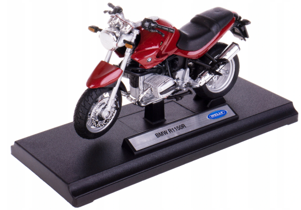 WELB12158PWB - Rotes BMW R1150 R Motorrad - 1