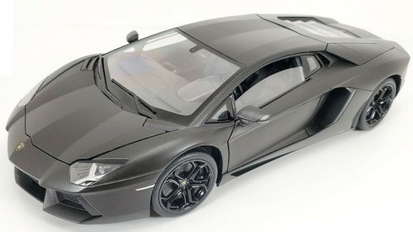 WEL18041W - LAMBORGHINI Aventador LP700-4 2011 mattschwarz - 1