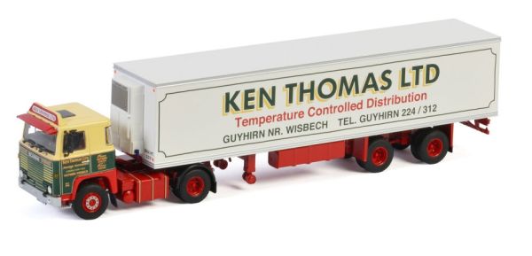 WSI01-3288 - SCANIA 111 4x2 mit Kühlanhänger 2 Achsen KEN THOMAS - 1