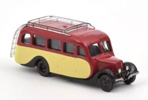 NOREVAMC0191099-ROUGE - CITROEN U23 Autocar 1947 Rot und Gelb